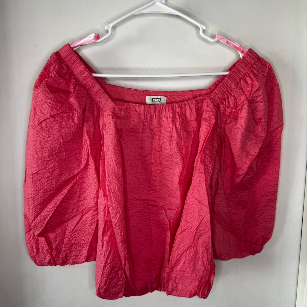 ❕SALE❕ AYR Off-Shoulder Pink Top